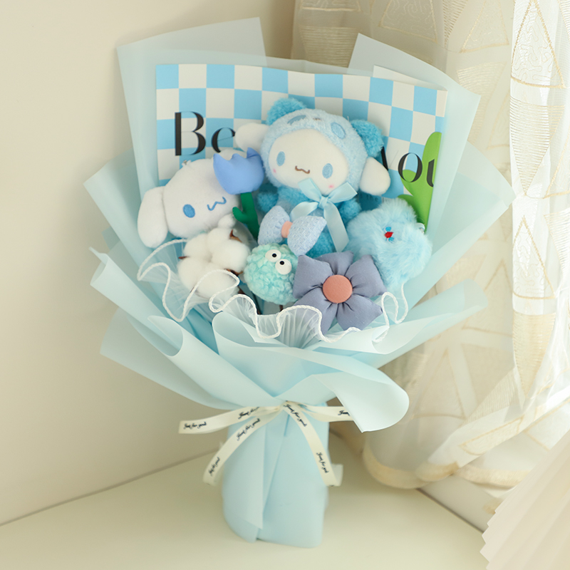 Fluffy Doll Bouquet for Special Occasion