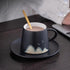 Chic Ceramic Coffee Cup with Spoon