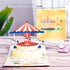Carousel Pop-Up Birthday Card