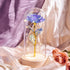 Lighted Blue Rose Glass Dome Trending Gift