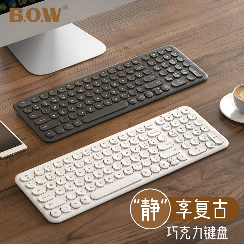 Minimalist Wireless Keyboard and Mouse Set
