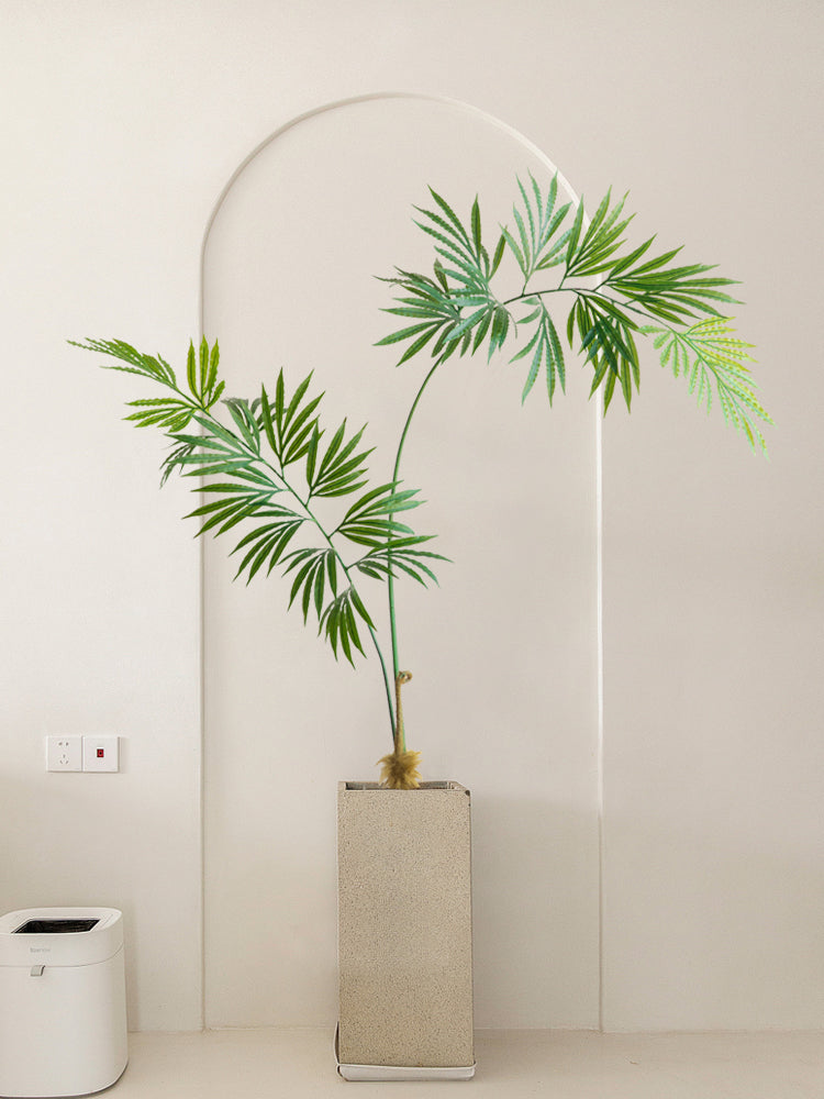 Bring the Outdoors In: Artificial Green Plant Decor