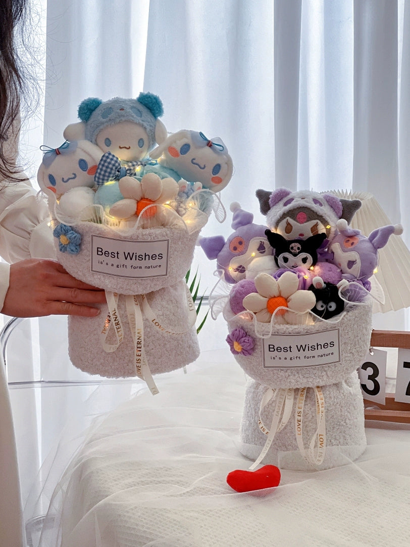 Adorable Plush Bouquet Gift Set