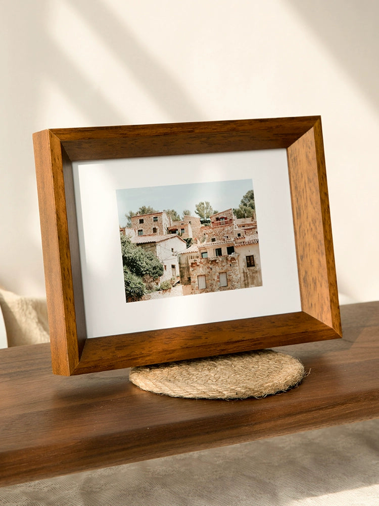 Frame Your Memories: Solid Wood Photo Frame