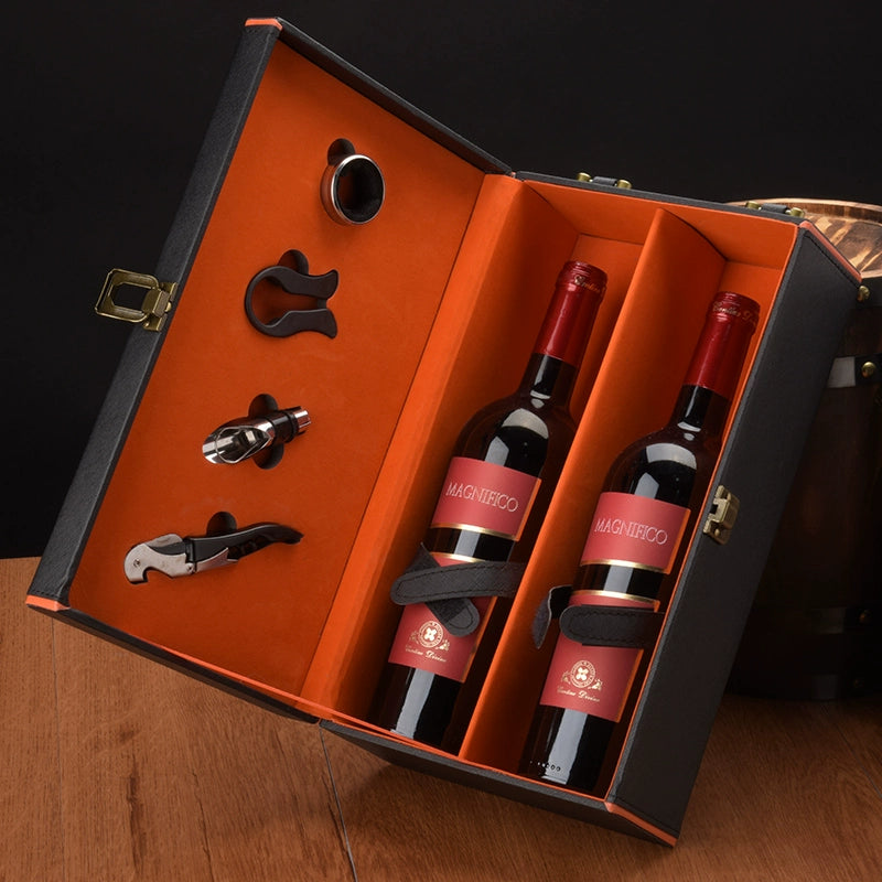 Luxurious Red Wine Storage Box