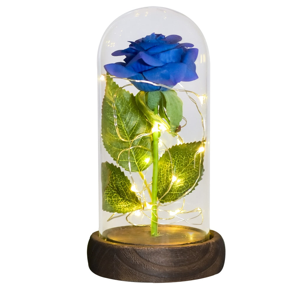 Rose Glass Dome Best Gift Idea